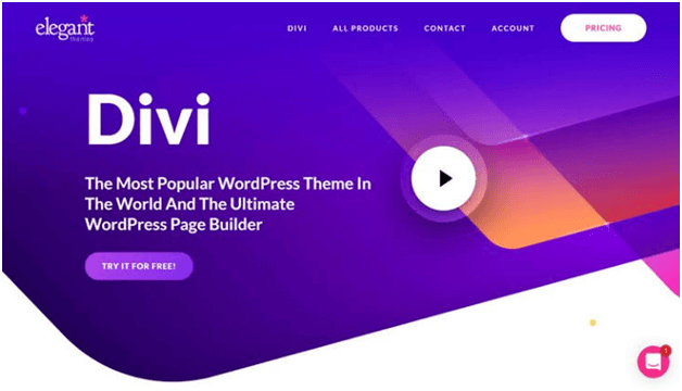 divi responsive wordpress portfolio theme